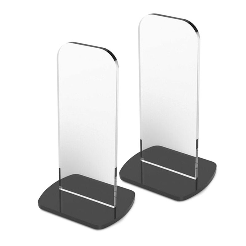 Boxing Glove Storage Holder 2 Pcs Acrylic Vertica Display Stand Easy Stand For Home Bedroom Office