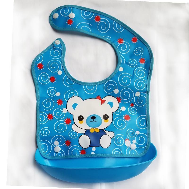 4PCS Baby Bibs Waterproof Baby Aprons Bib