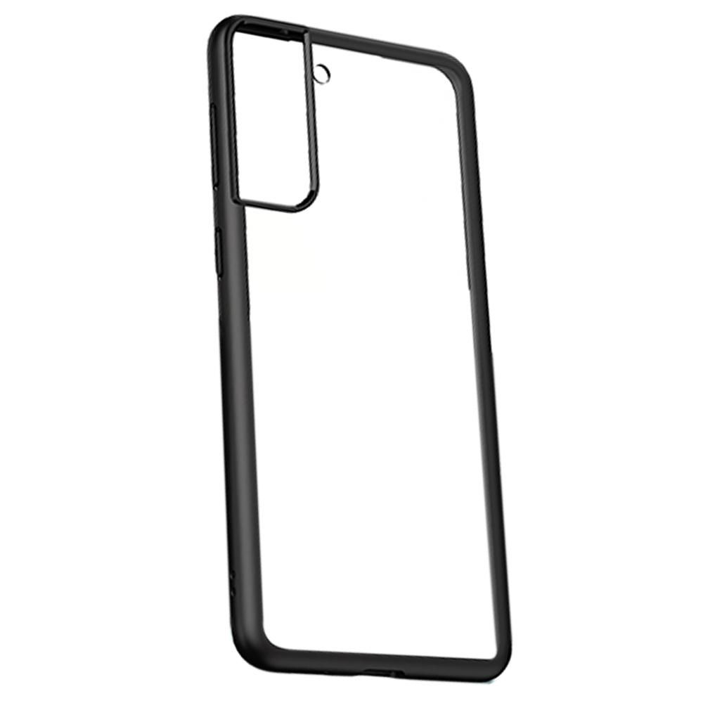 for Samsung Galaxy S21 Plus 5G Phone Protective Shell Shockproof Bumper Transparent Protective Cover Transparent-1