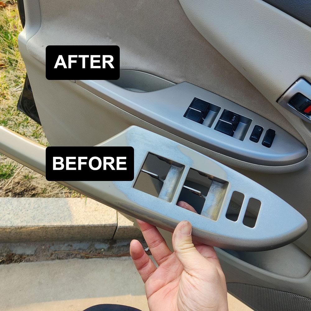 Car Window Glass Panel Armrest Lift Switch Button Cover Interior Accessories Door Switch Bezel Trim for Toyota Corolla 2009-13