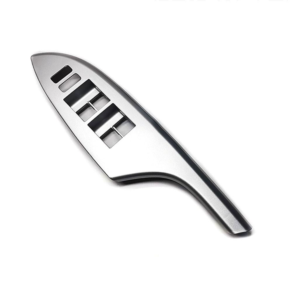 Car Window Glass Panel Armrest Lift Switch Button Cover Interior Accessories Door Switch Bezel Trim for Toyota Corolla 2009-13