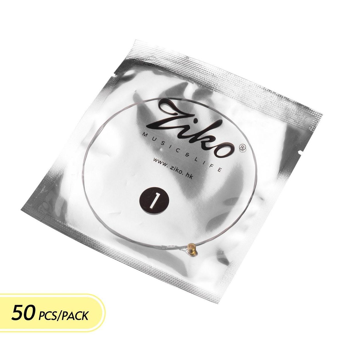 Single String Core Acoustic Folk Guitar String Replacement Hexagon Alloy Steel Material Wear Resistance Custom Tension 1st String (.011)) 50pcs/pack