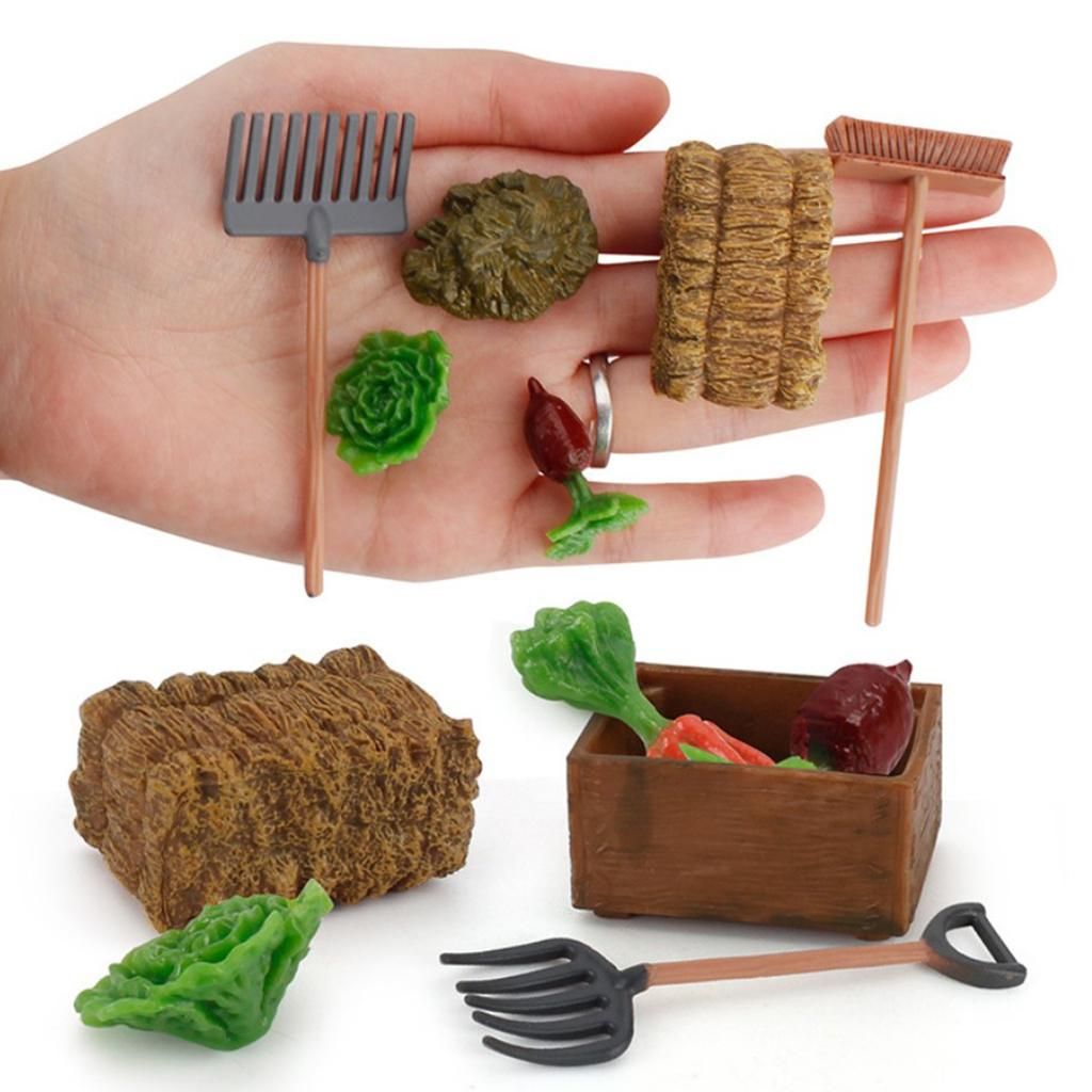 13 PCS Children Gardening Tool Trowel Fork Mower