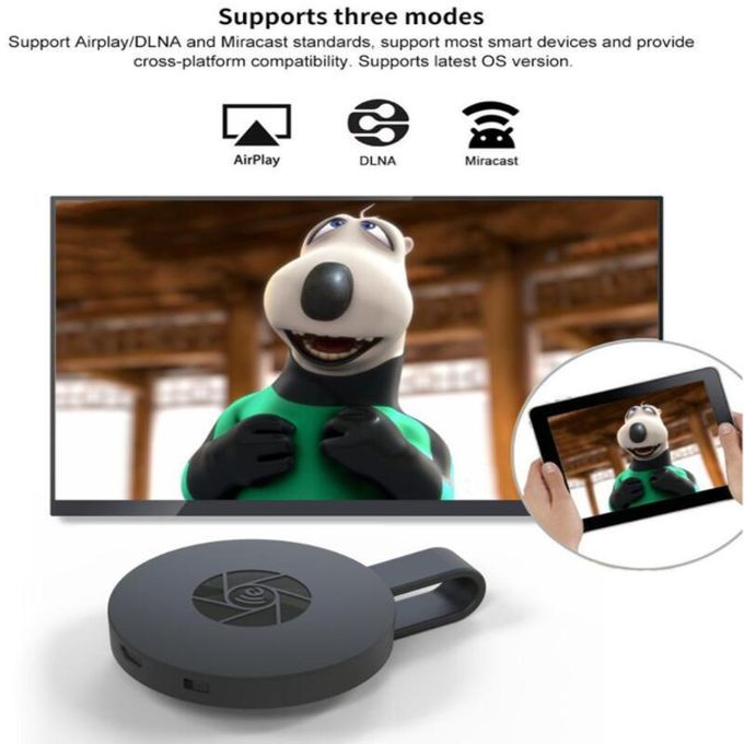 MiraScreen G2 TV Stick Dongle Anycast Chrome Cast HDMI WiFi Display Receiver