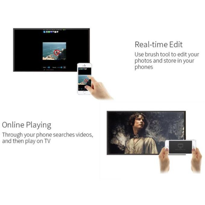 MiraScreen G2 TV Stick Dongle Anycast Chrome Cast HDMI WiFi Display Receiver