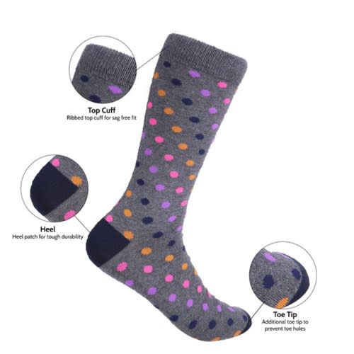 Marino Sensational 12 Pack Men Socks -Pack 318