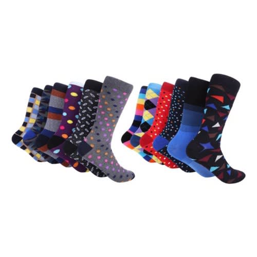 Marino Sensational 12 Pack Men Socks -Pack 318