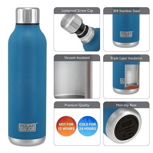Insulated Water Bottle Flask 500ml