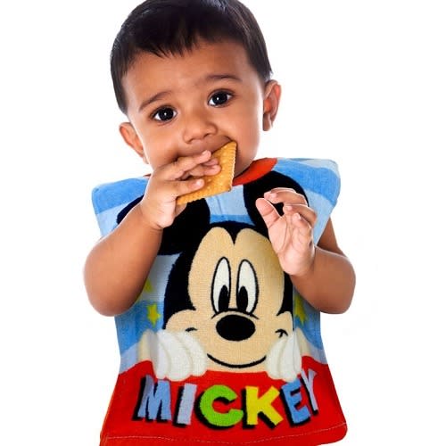 Mickey Mouse Toddler Pullover Bibs - 2 Pieces