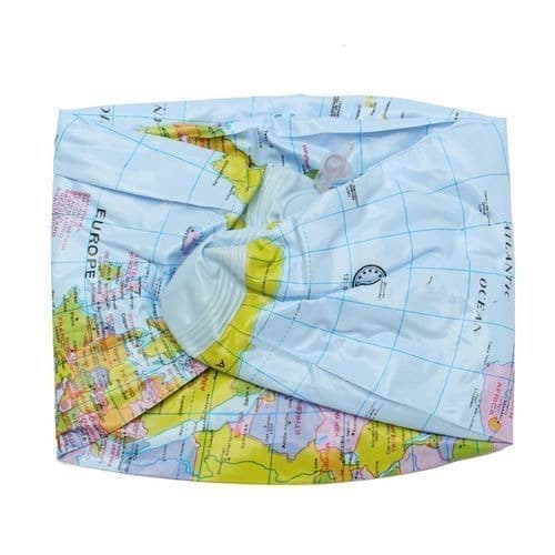 Inflatable World Globe Earth Teaching Geography Map