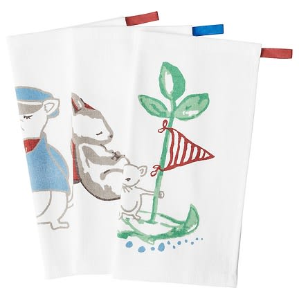 ROdhake Washcloth - Sailing Mouse - 30x30 Cm - 3 Pcs
