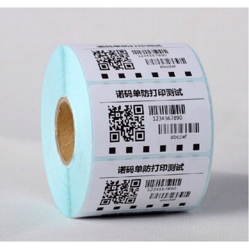 Barcode Sticker - 50x25mm - 1000pcs per Roll Labels - 1 Roll