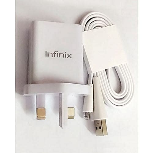 Phone Charger With Blackberry Mouth -White