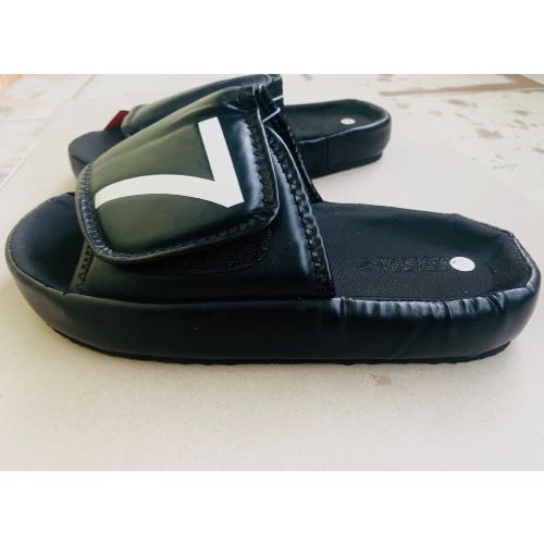 Men's Slippers/slides - L Design- Black