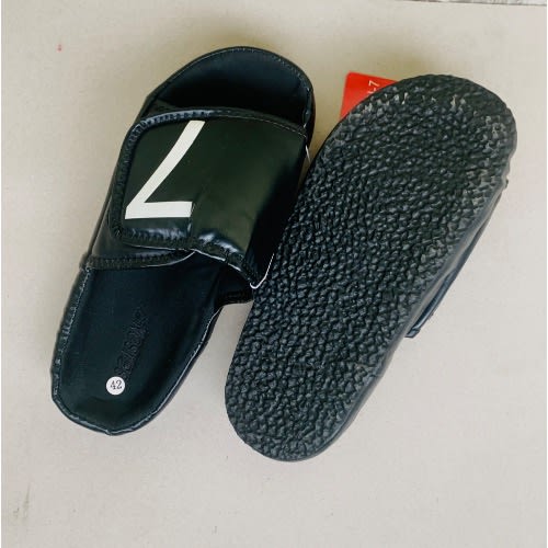 Men's Slippers/slides - L Design- Black