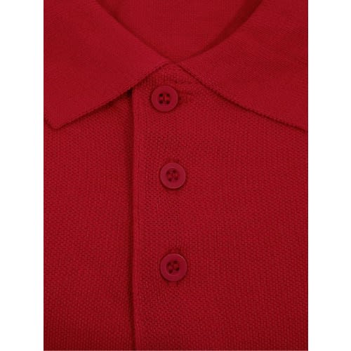 George Slim Fit School Polo Shirt 2 Pack - Red
