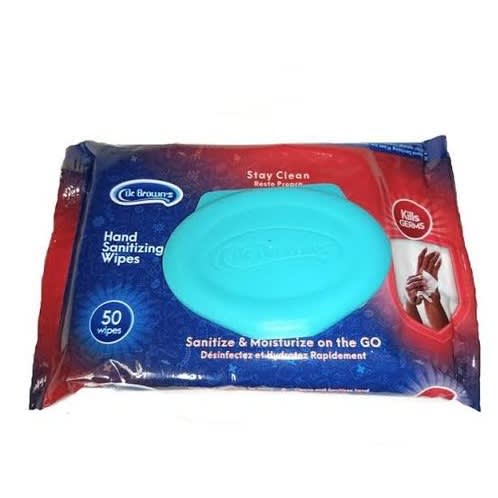 Hand Sanitizing Wipes - 50Pieces X 2Packs