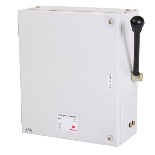 63amps 415v 4pole Manual Changeover Switch