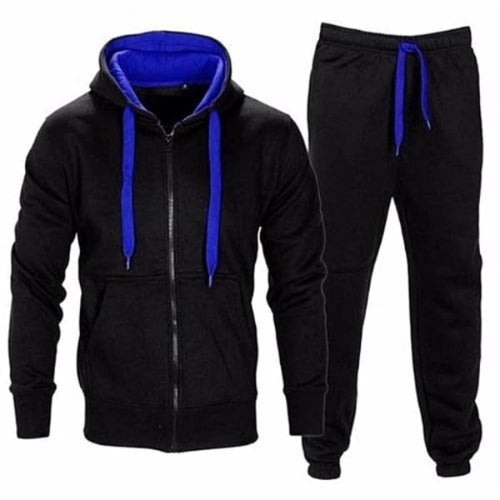 Men's Hoodies & Joggers - Black