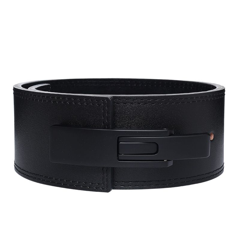 (Dark Brown)Fitness Belt New  Weightlifting Belt Bodybuilding Belt Barbell Powerlifting  Waist JIN