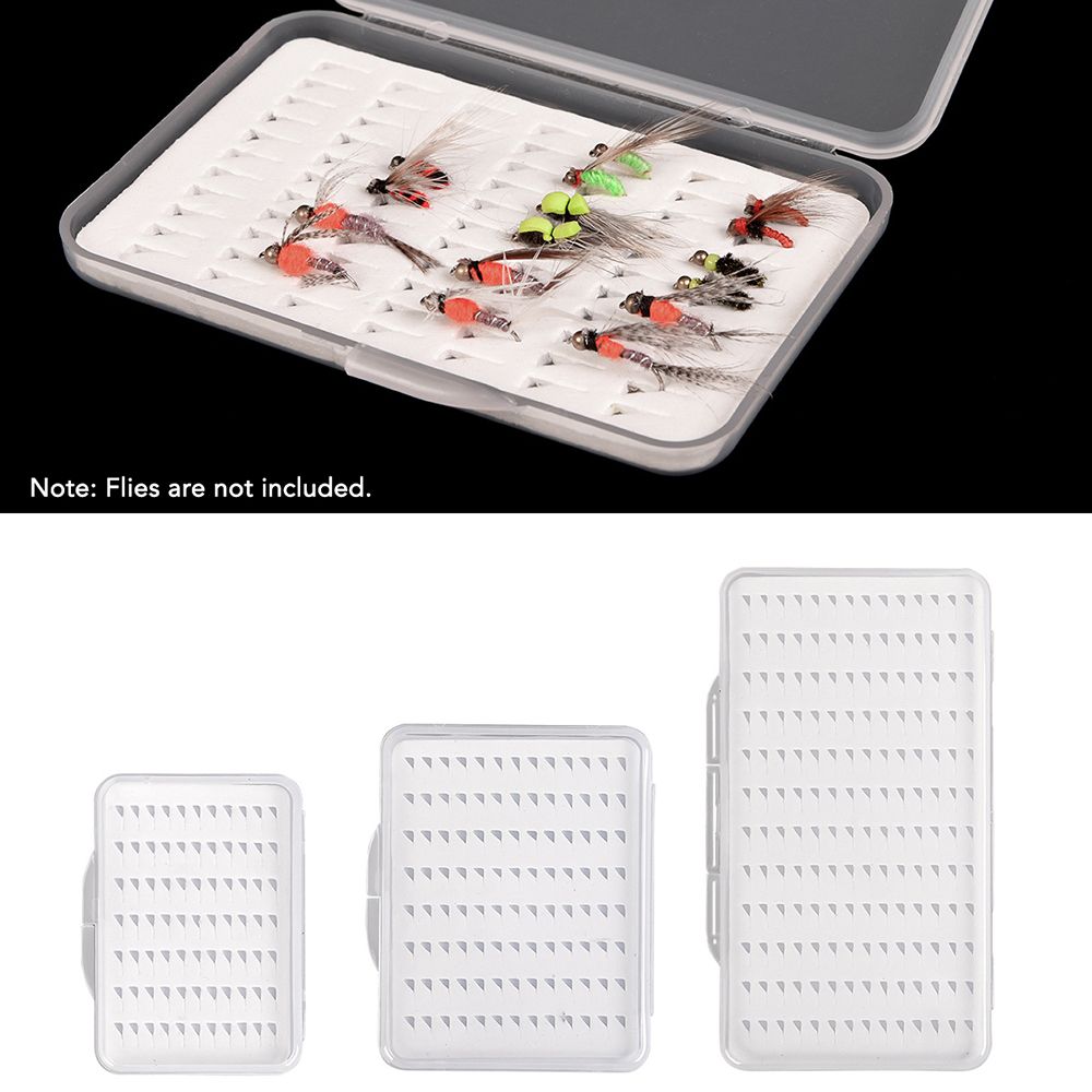 Fly Fishing Box Trout Flies Fly Box Storage Organizer Box