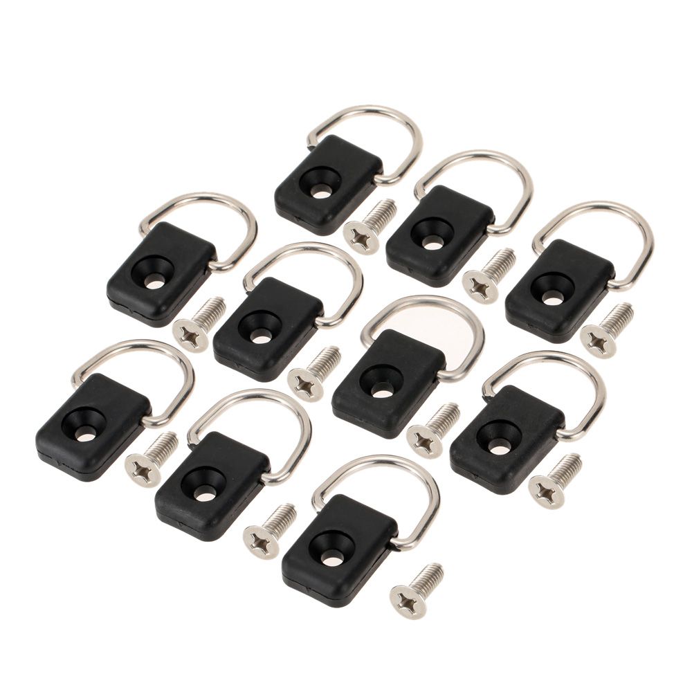 10pcs High Quality Kayak D Rings Outfitting Rigging For Boat