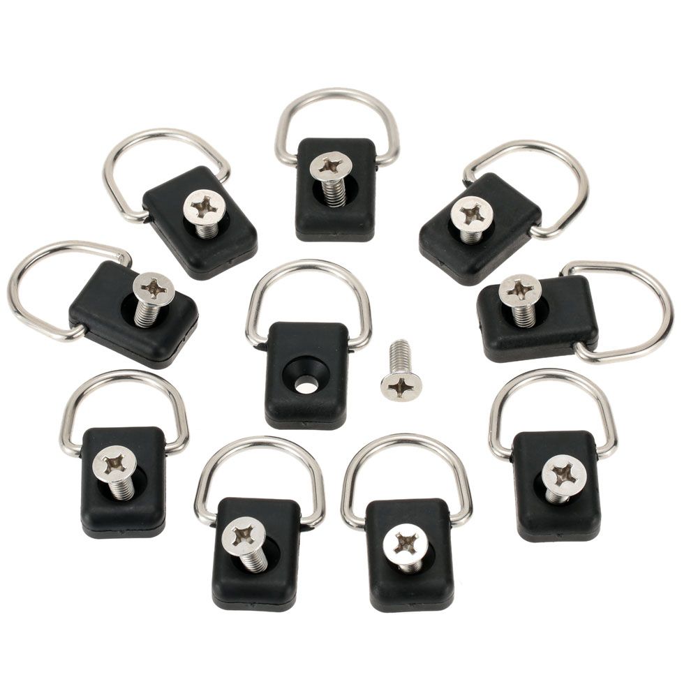 10pcs High Quality Kayak D Rings Outfitting Rigging For Boat