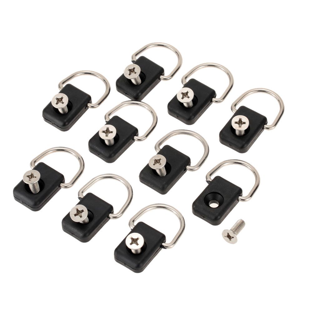 10pcs High Quality Kayak D Rings Outfitting Rigging For Boat