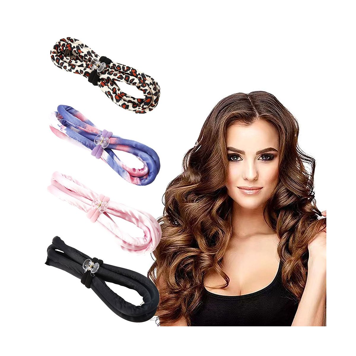 Heatless Curling Hair Rollers for Heatless Curls Heatless Hair Curlers Heatless Curling Rod Headband A