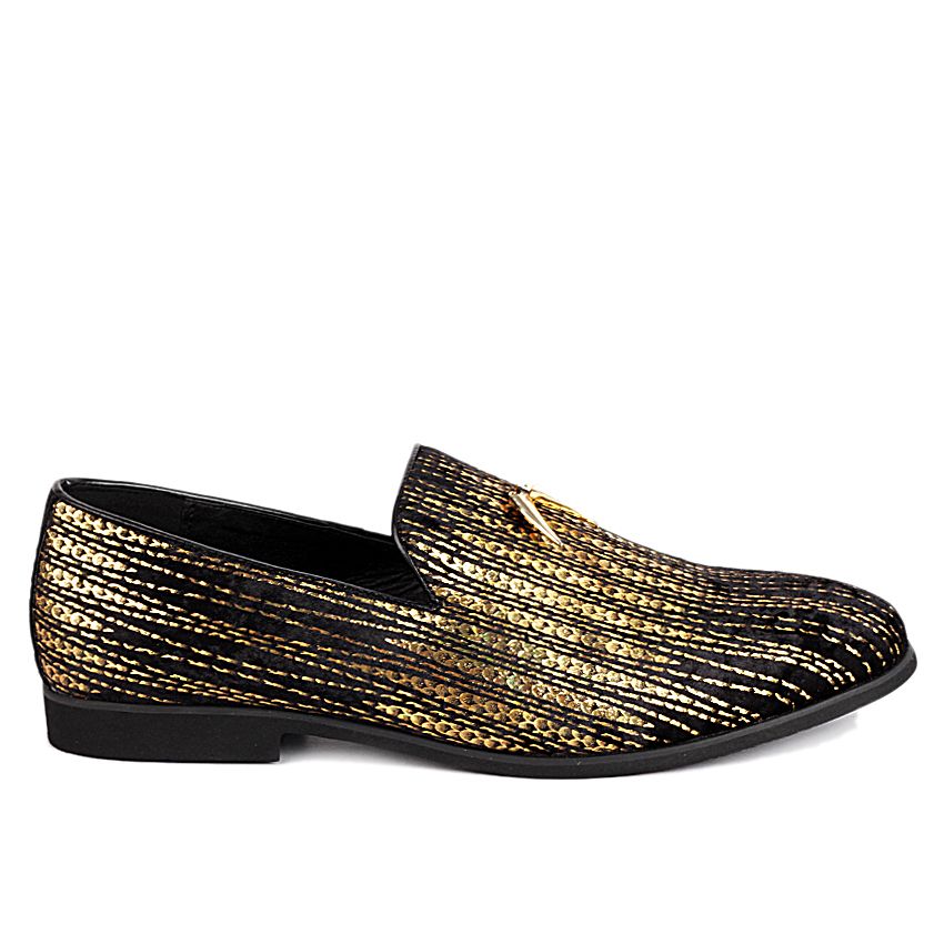 Glitero Men's Luxury Shoes - Gold