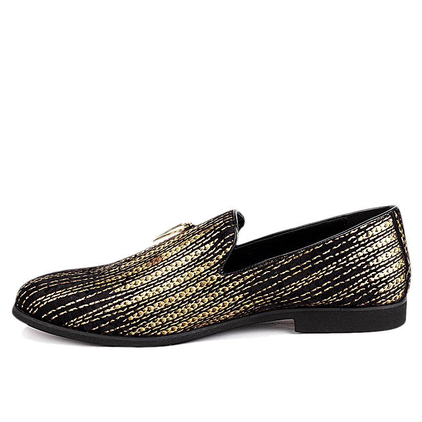 Glitero Men's Luxury Shoes - Gold