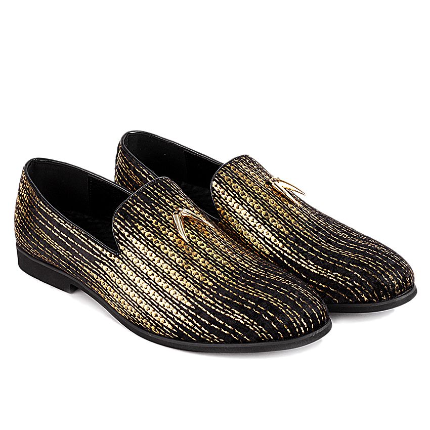 Glitero Men's Luxury Shoes - Gold