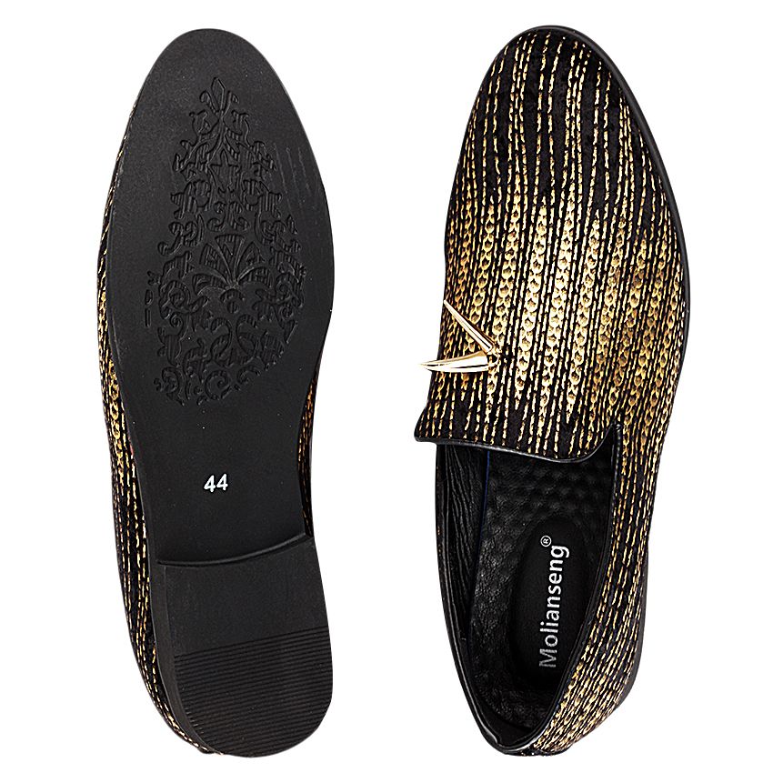 Glitero Men's Luxury Shoes - Gold
