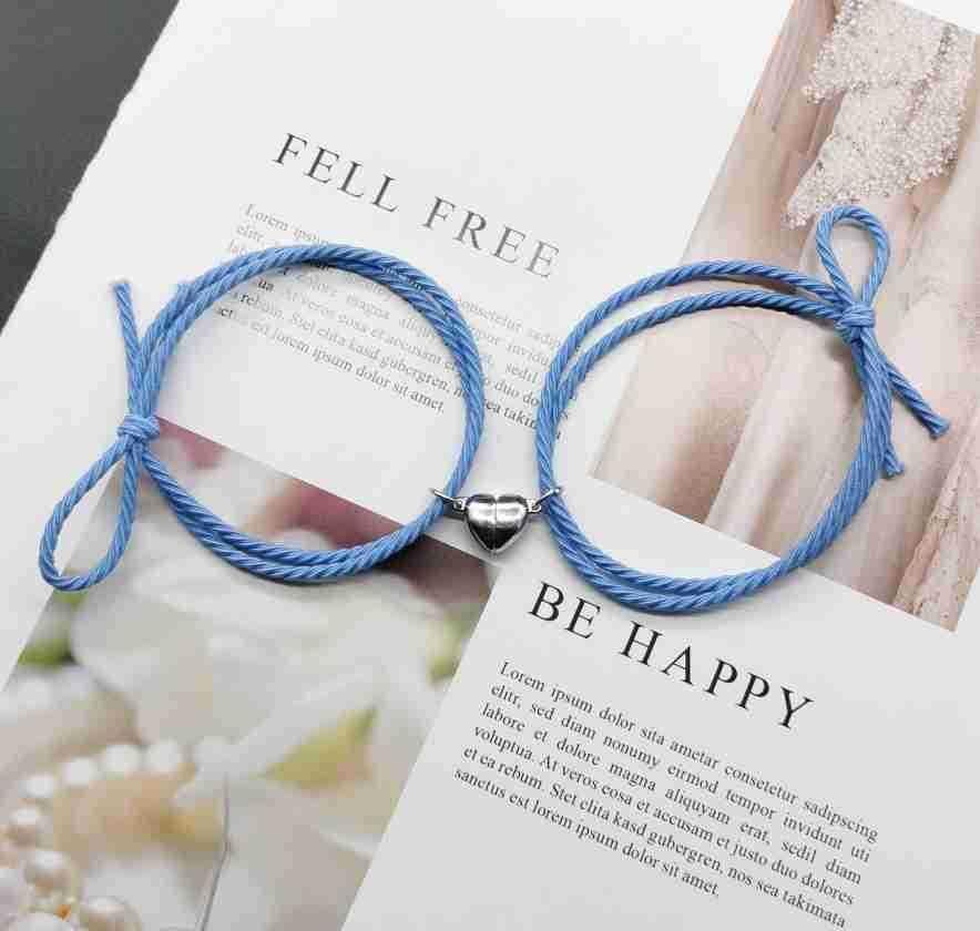 Love Magnet Suction Couple Bracelet
