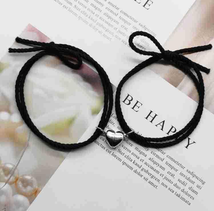 Love Magnet Suction Couple Bracelet