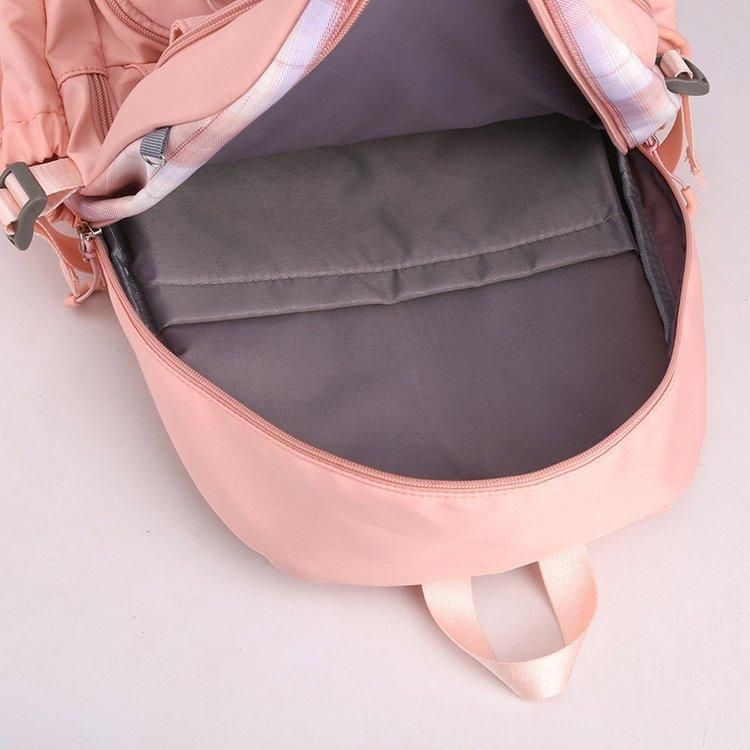 2022 new junior high school college students schoolbag female backpack large capacity college style princess wind foreign trade black