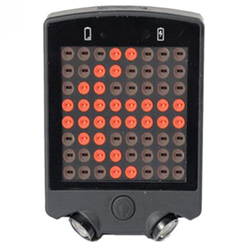 Bicycle Wireless Remote Control Turn Signal Tail Light Usb