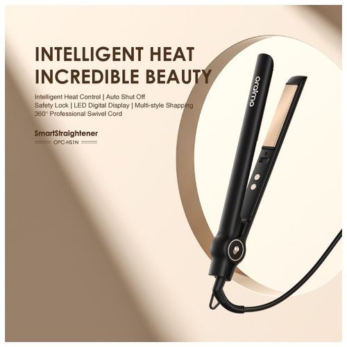 Smart Intelligent Display Heat Control Hair Straightener