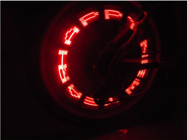 Double-Side Bicycle Wheel Spoke Led Lights Lamps Cycle Tyre