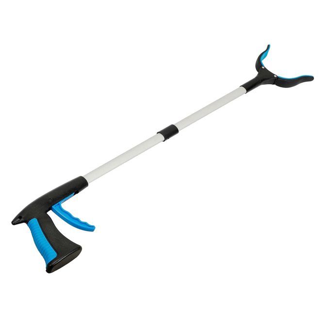 2Pcs 81cm Extend Folding Trash Claw Grabber Reacher Litter Picker Pick