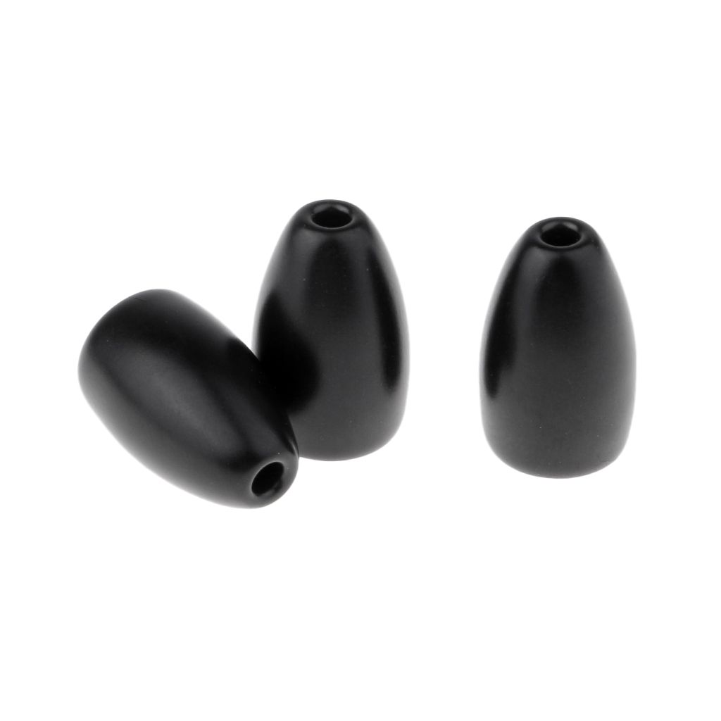 2~3Pcs Tungsten Fishing Sinkers  Shape Flipping