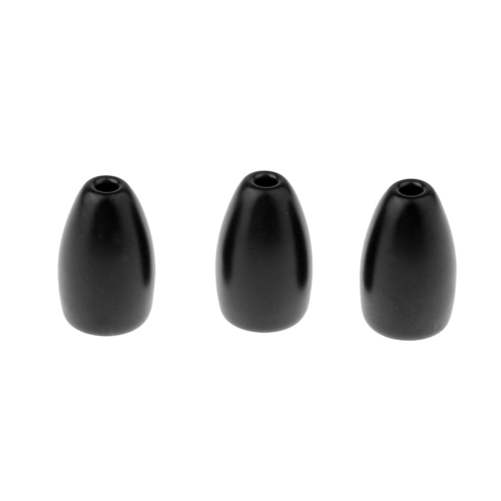 2~3Pcs Tungsten Fishing Sinkers  Shape Flipping