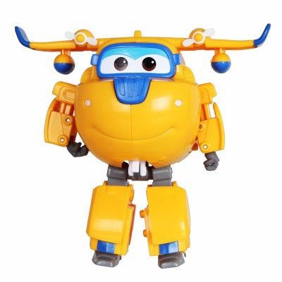 Big!!!15cm ABS Super Wings Deformation Airplane Robot