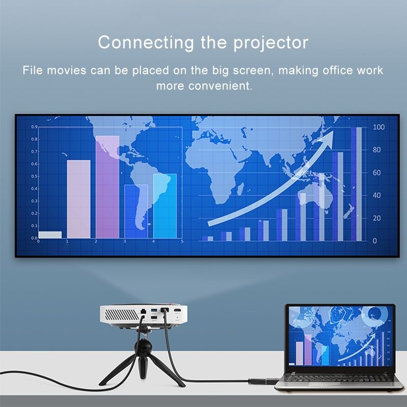 DP Male To HDMI Female HD Converter