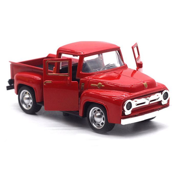 1/32 Alloy Car Model High Simulation Trucks Diecast Vehicle Toy Red