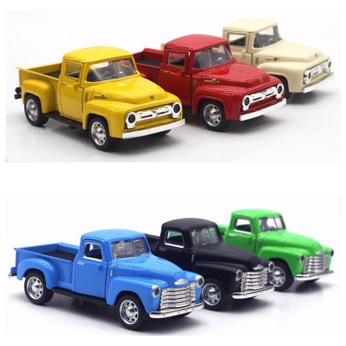 1/32 Alloy Car Model High Simulation Trucks Diecast Vehicle Toy Red