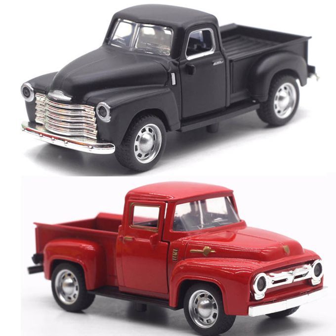 1/32 Alloy Car Model High Simulation Trucks Diecast Vehicle Toy Red