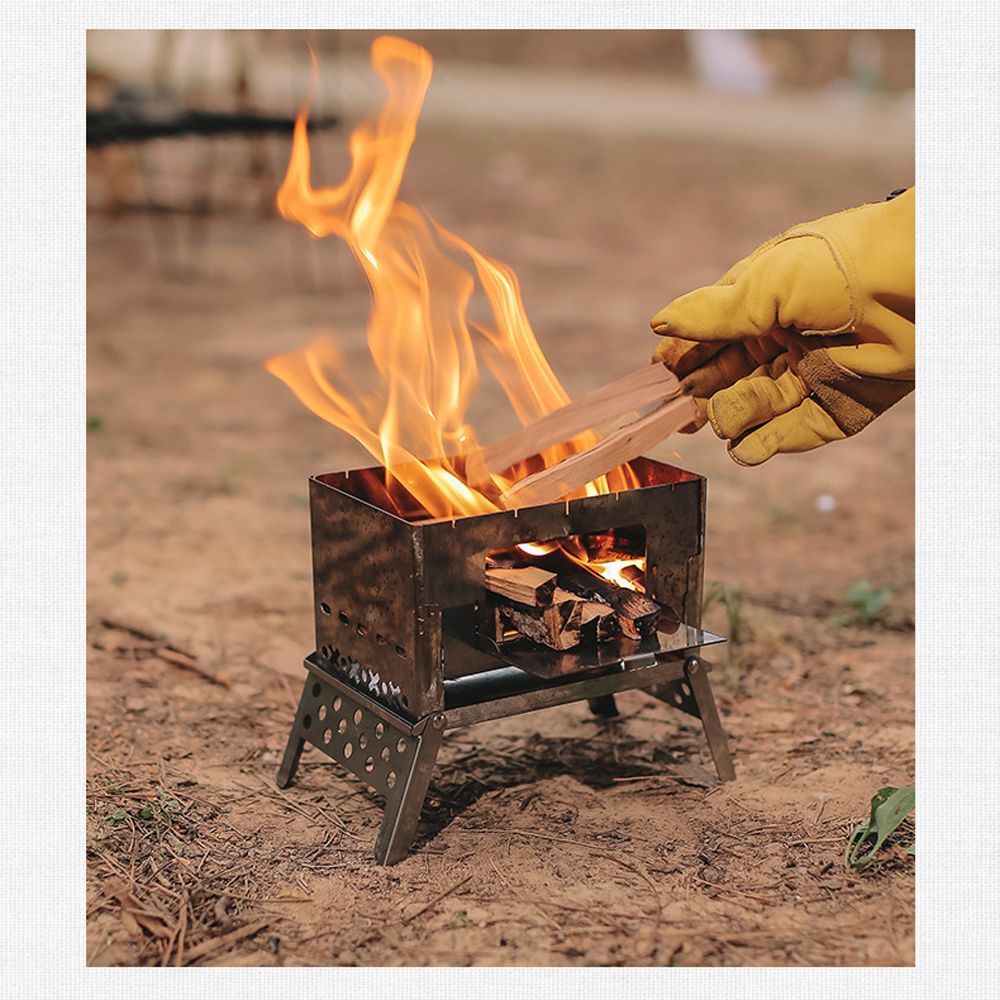 Outdoor Camping Detachable Stoves Portable Stainless Steel