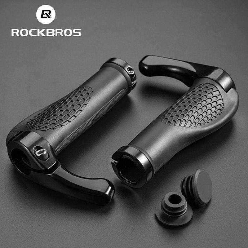 Rockbros Shofar Mtb Bike Grips Horns Vice Handleba
