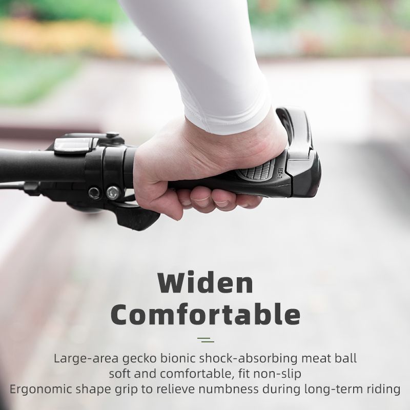 Rockbros Shofar Mtb Bike Grips Horns Vice Handleba